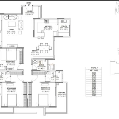sobha-saptrang-4-apartments-plan